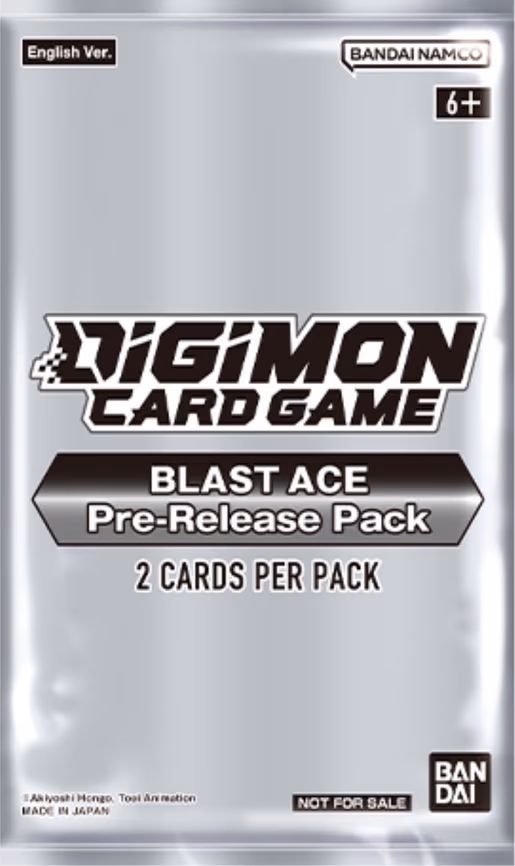 Blast Ace Pre-Release Cards set