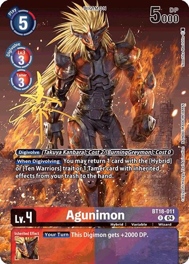 Agunimon (Rare Pull)