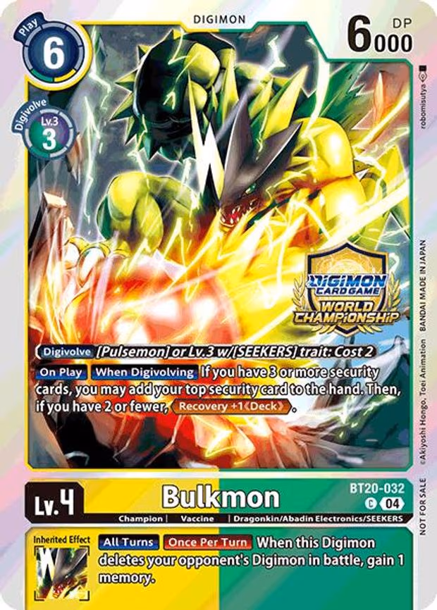Bulkmon (Regionals 25