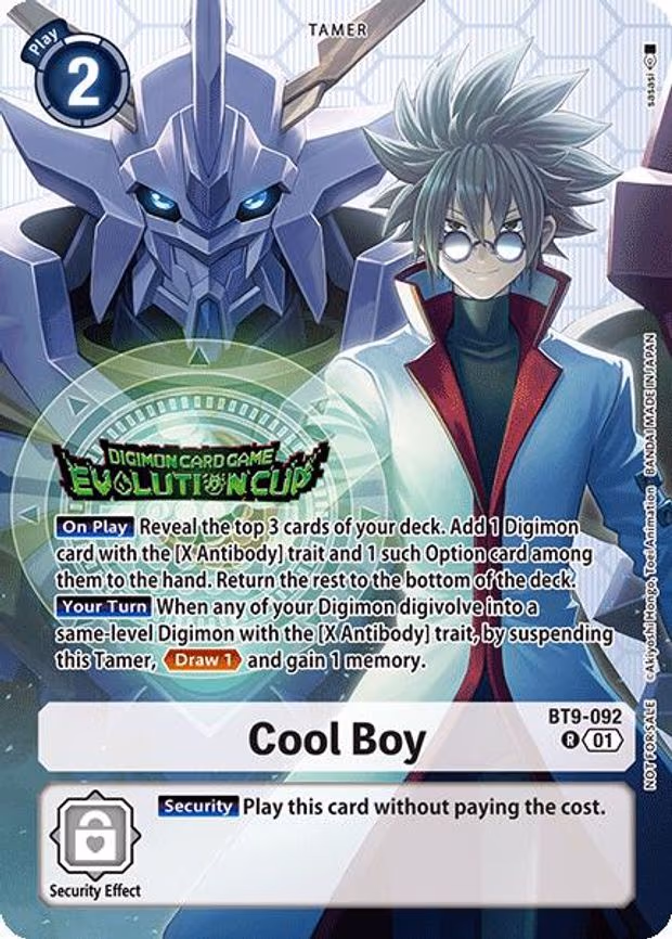 Cool Boy (Evolution Cup 2025 Vol. 1) trading card