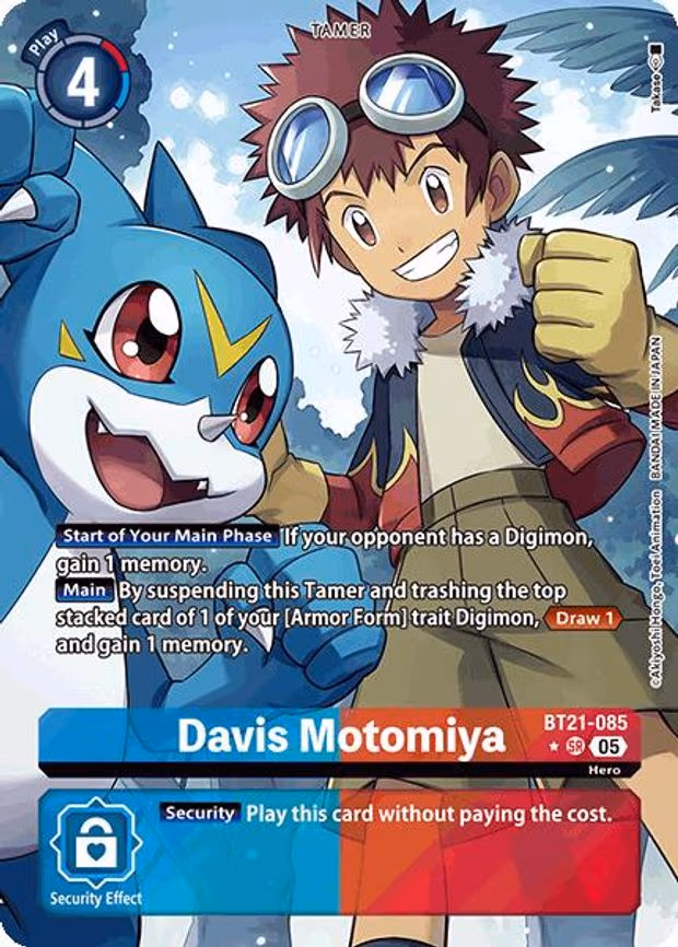 Davis Motomiya (Alternate Art)