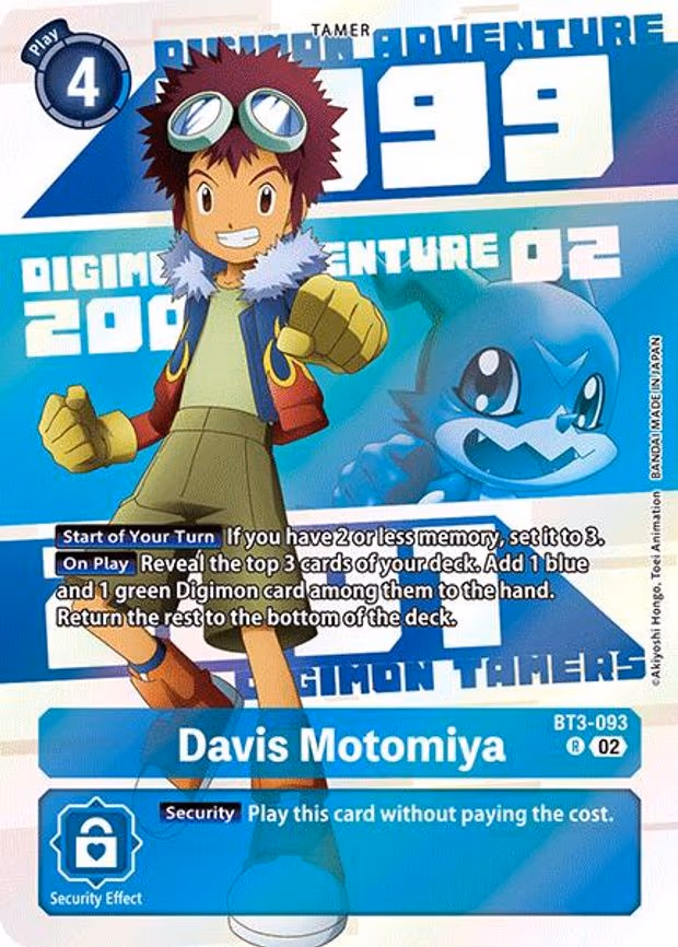 Davis Motomiya (Digimon Animation Series 25th Anniversary Set)