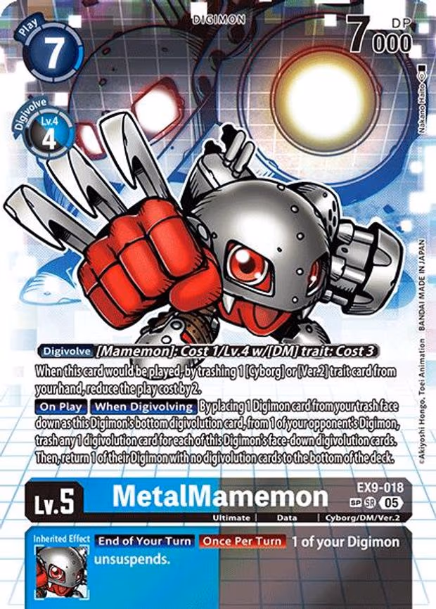 MetalMamemon (SP) trading card