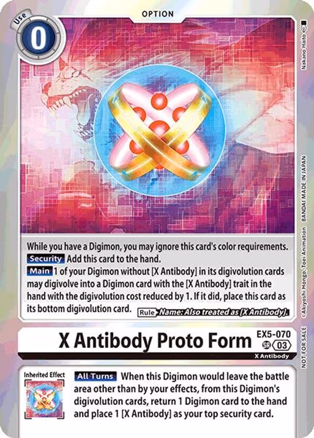 X Antibody Proto Form (Special Event Pack 2025)